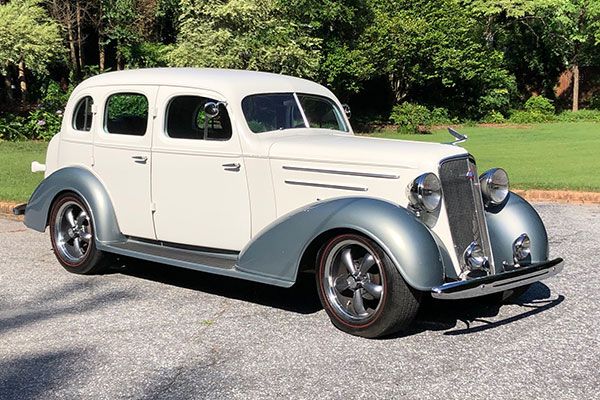 Classic Packard 4 Door Car Rental for Weddings
