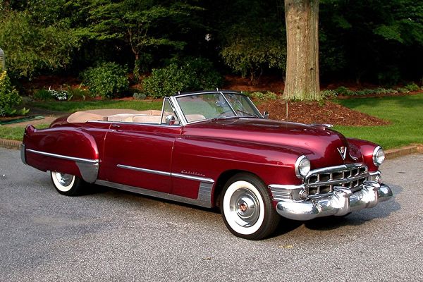 Cadillac Convertible Classic Car Rental for Weddings