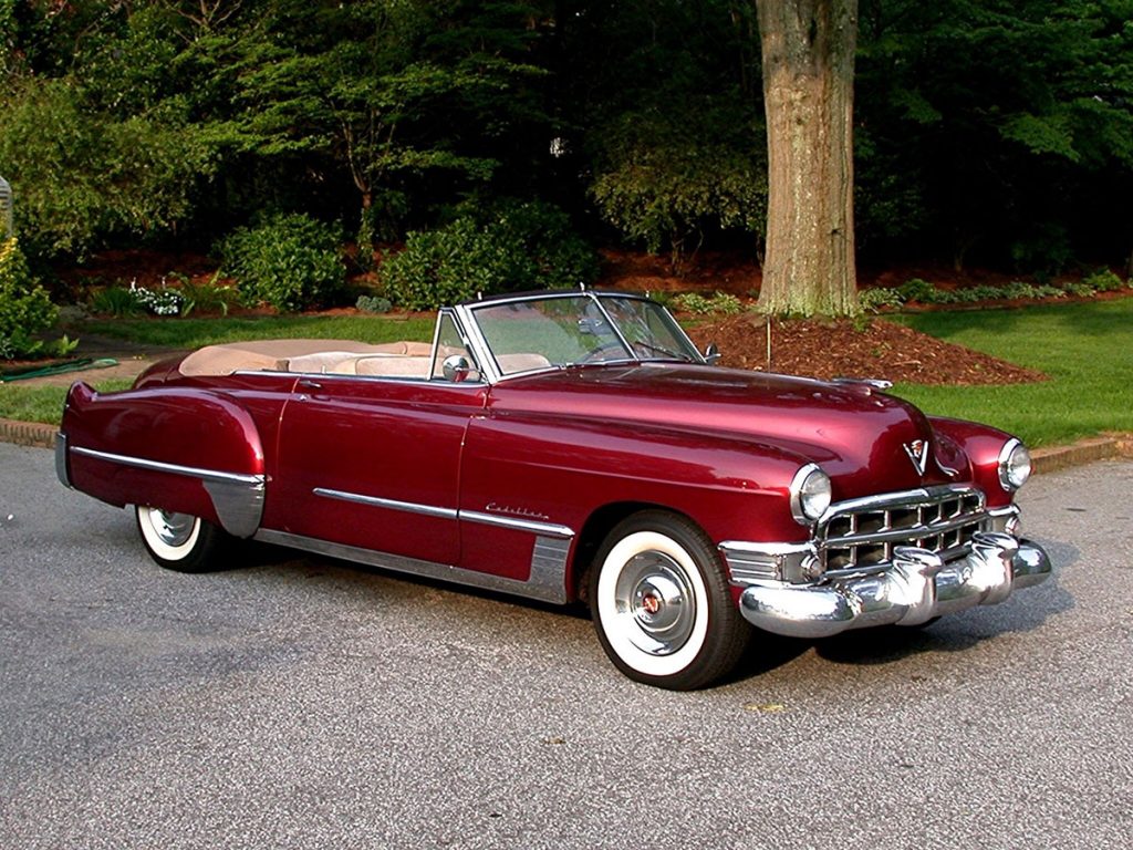 1949 Cadillac Convertible for Rent at Weddings in Greenville, SC